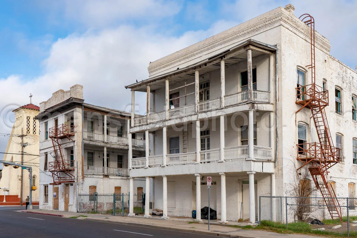 Old Hotel in Laredo, Texas A4-30141