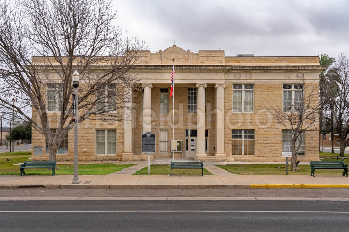 Carrizo Springs, Texas, Dimmit County Courthouse A4-30180