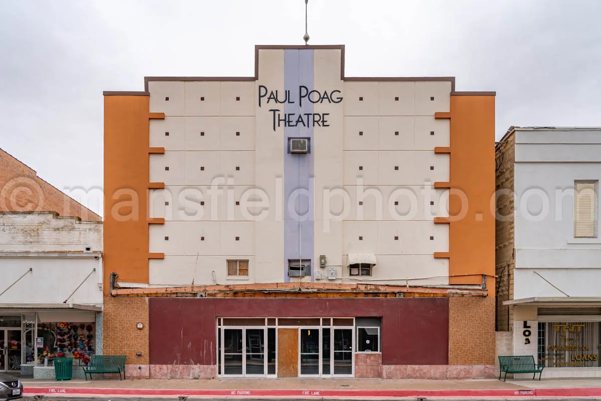 Paul Poag Theatre in Del Rio, Texas A4-30282