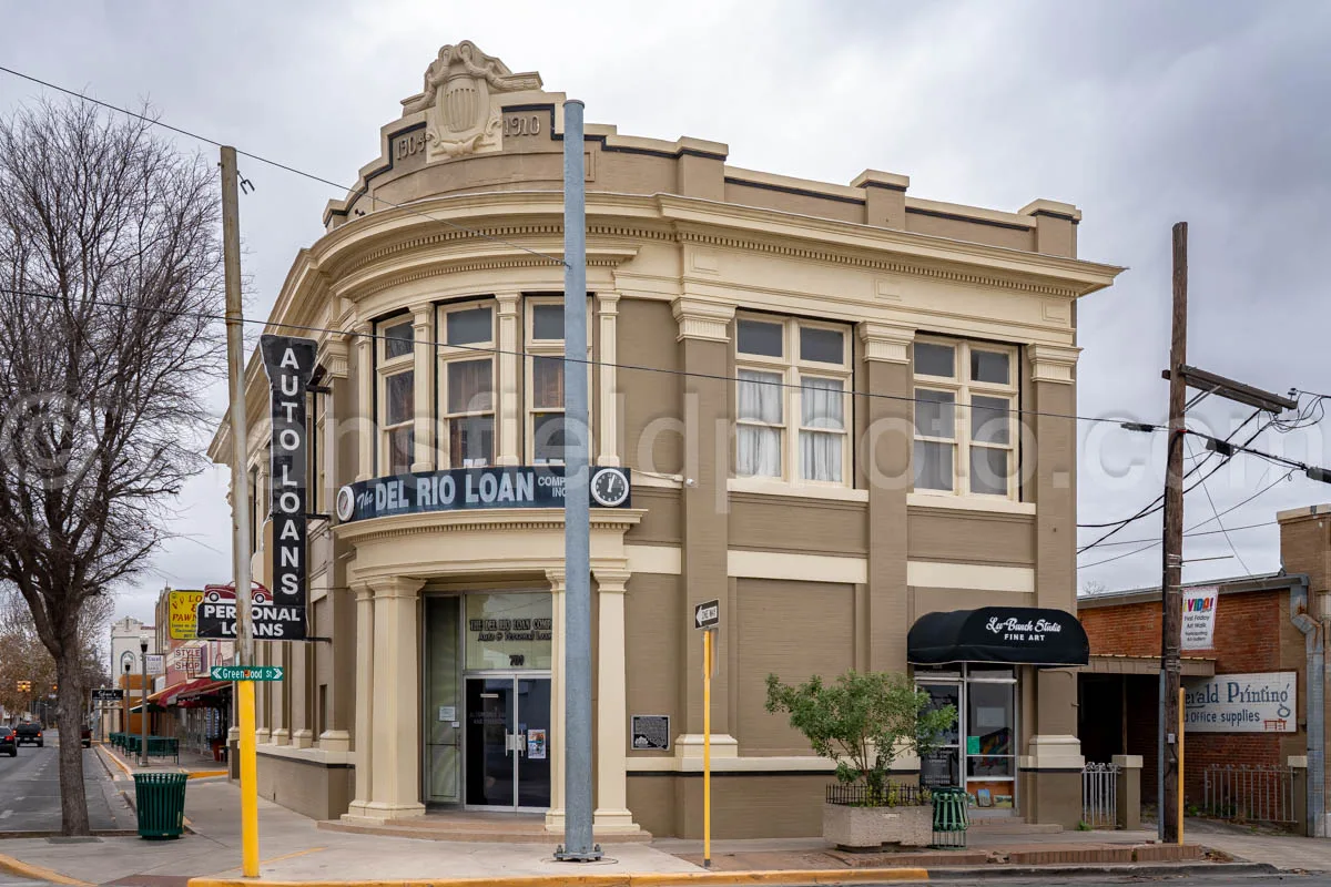 Old Bank in Del Rio, Texas A4-30289