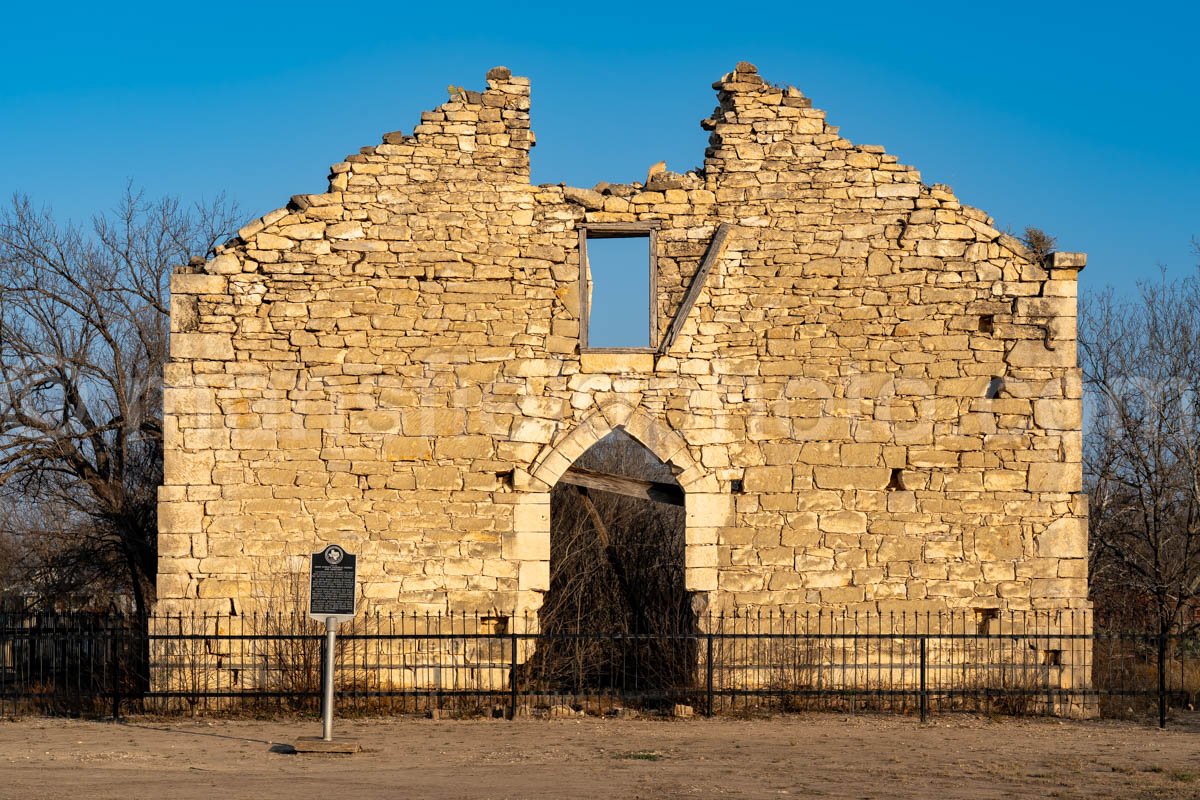 Saint Dominic Catholic Church in D’Hanis, Texas A4-30347