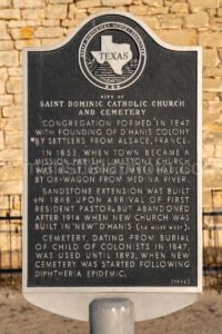 Saint Dominic Catholic Church In D'Hanis, Texas A4-30354 - Mansfield Photography