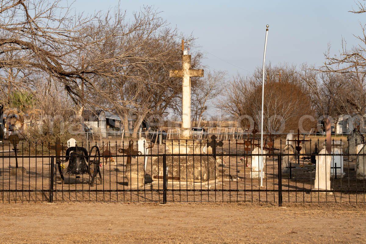 Saint Dominic Catholic Church in D’Hanis, Texas A4-30355