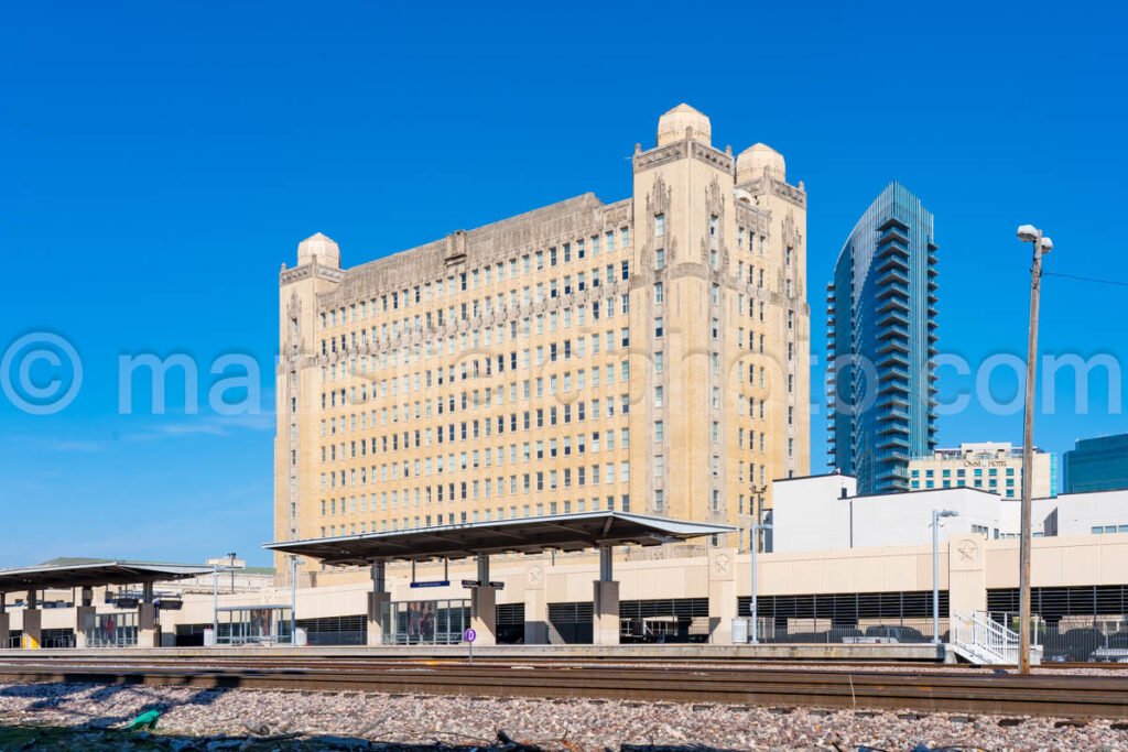 Old Texas and Pacific Railway Warehouse in Fort Worth, Texas A4-30363 - Mansfield Photography