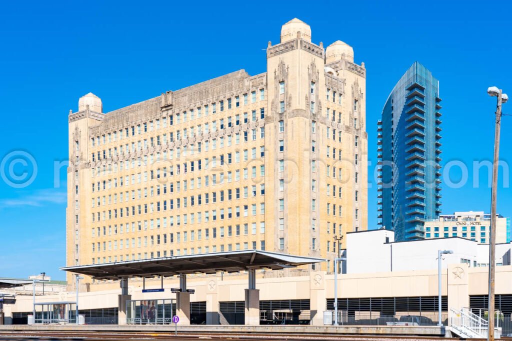 Old Texas and Pacific Railway Warehouse in Fort Worth, Texas A4-30364 - Mansfield Photography