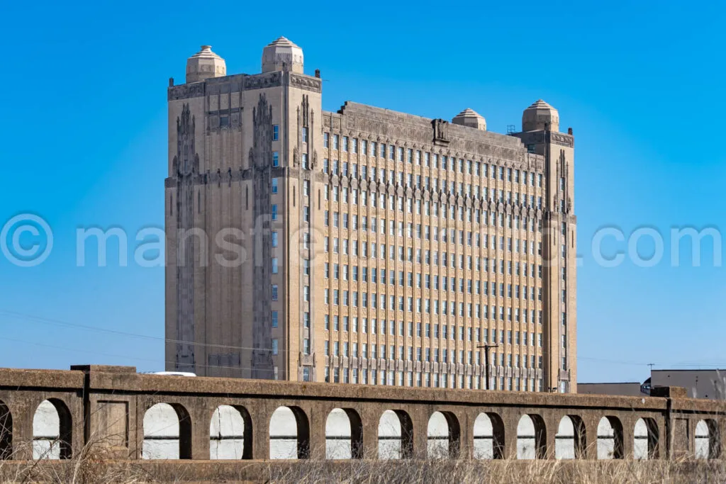 Old Texas and Pacific Railway Warehouse in Fort Worth, Texas A4-30366 - Mansfield Photography