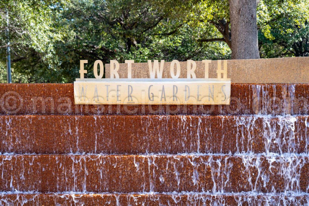 Water Gardens in Fort Worth, Texas A4-30397 - Mansfield Photography