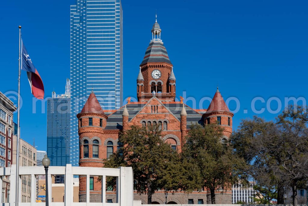 Dallas, Texas, Old Red, Dallas County Courthouse A4-30402 - Mansfield Photography