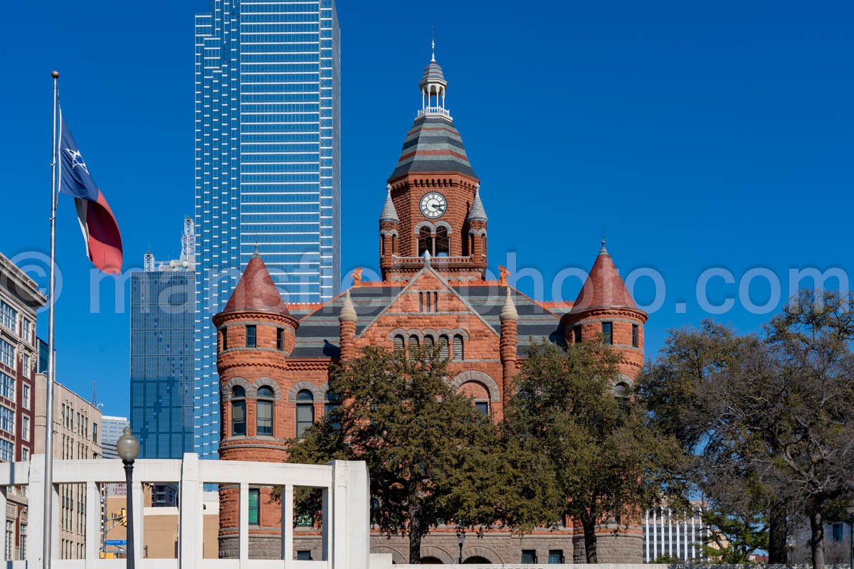 Dallas, Texas, Old Red, Dallas County Courthouse A4-30402