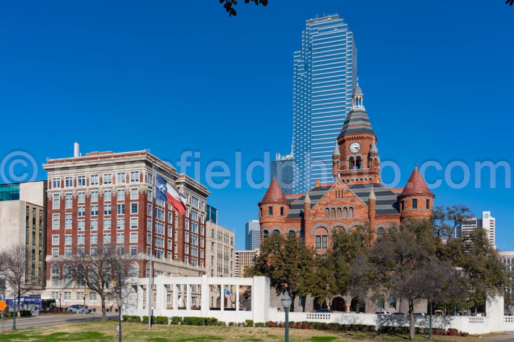 Dallas, Texas, Old Red, Dallas County Courthouse A4-30405 - Mansfield Photography