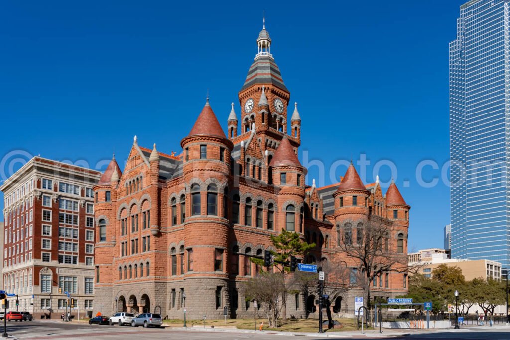 Dallas, Texas, Old Red, Dallas County Courthouse A4-30411 - Mansfield Photography