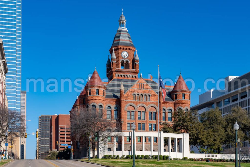 Dallas, Texas, Old Red, Dallas County Courthouse A4-30417 - Mansfield Photography