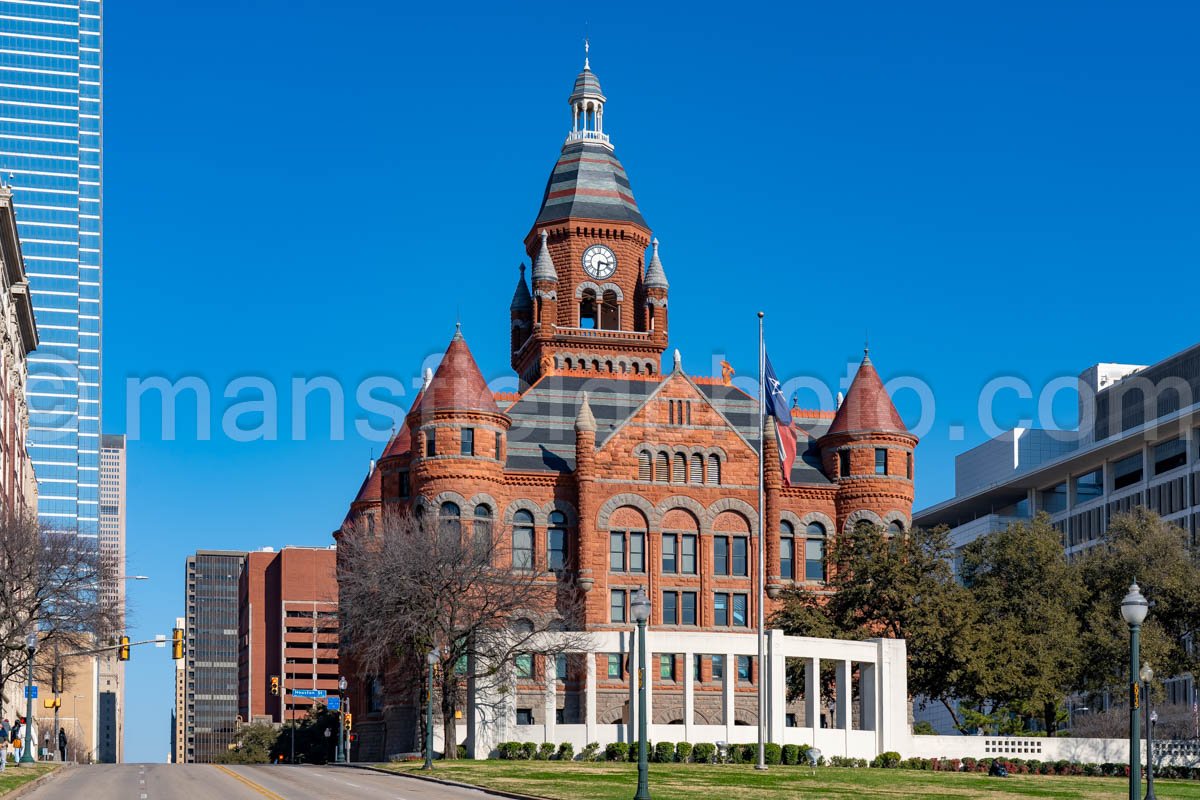 Dallas, Texas, Old Red, Dallas County Courthouse A4-30417