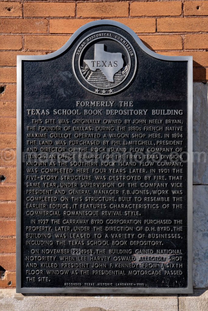 Texas School Book Depository in Dallas, Texas, JFK A4-30422 - Mansfield Photography