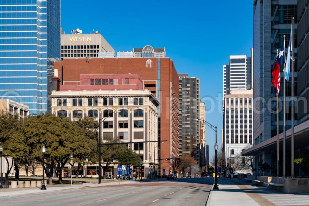 Cityscape in Dallas, Texas A4-30446 - Mansfield Photography