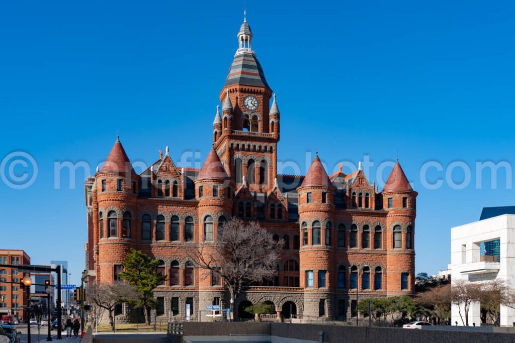 Dallas, Texas, Old Red, Dallas County Courthouse A4-30450 - Mansfield Photography