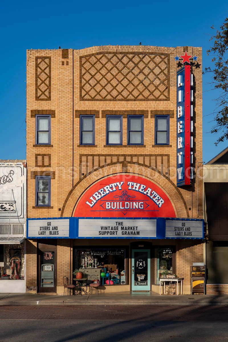 Liberty Theatre in Graham, Texas A4-30482