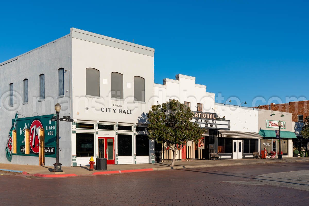 Old City Hall in Graham, Texas A4-30486