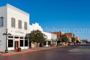 Old City Hall In Graham, Texas A4-30487 - Mansfield Photography