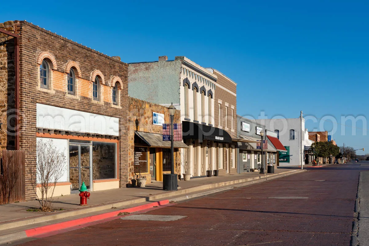 Street View In Graham, Texas A4-30493