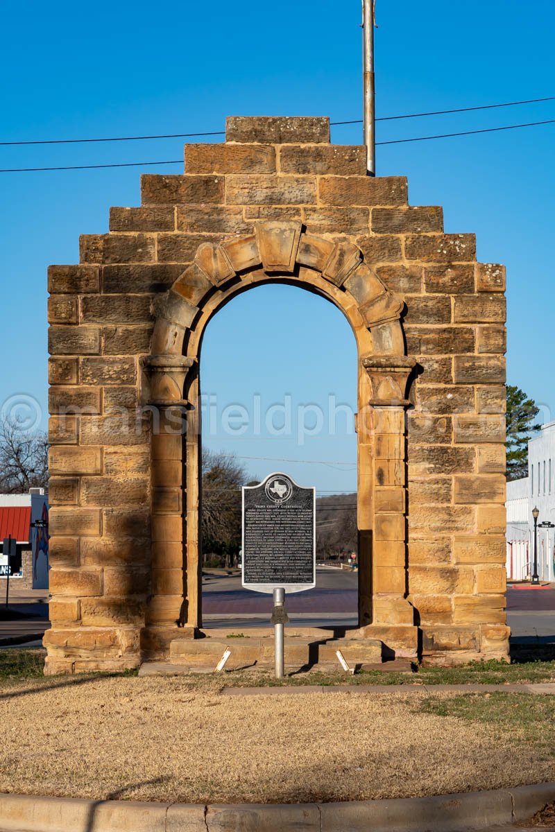 Graham, Texas, Remnant Young County Courthouse A4-30515