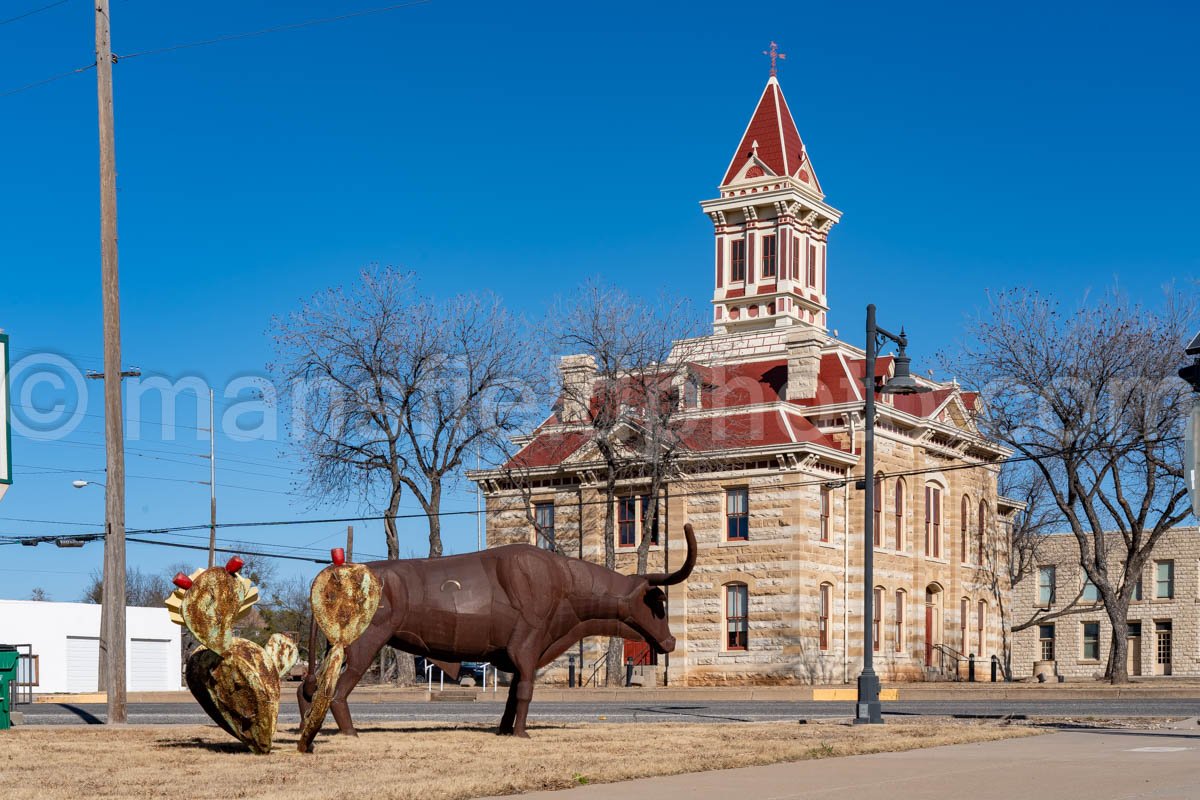 Throckmorton, Texas, Throckmorton County Courthouse A4-30560