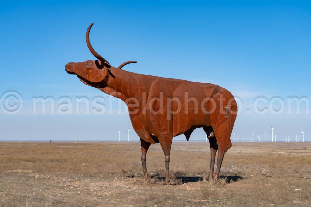 Bridle Bit Bull Statue A4-30577 - Mansfield Photography