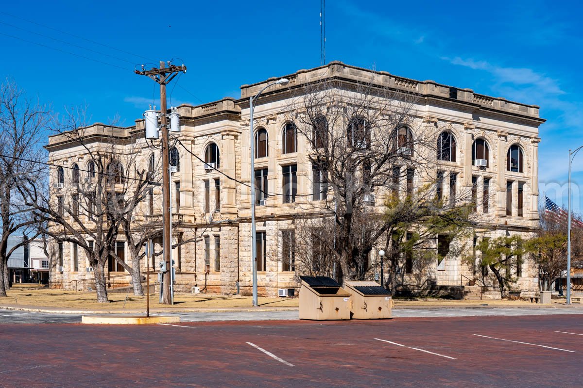 Haskell, Texas, Haskell County Courthouse A4-30584