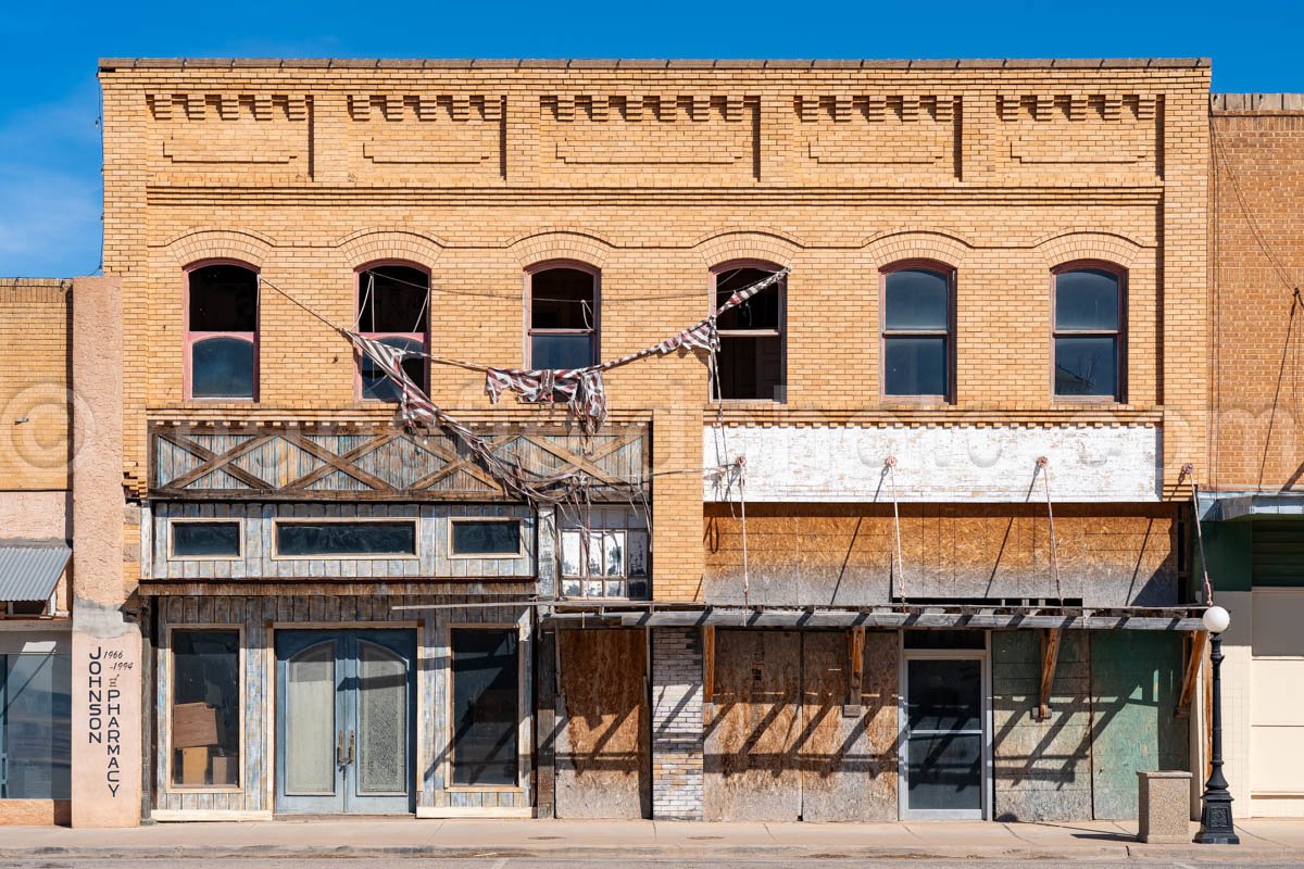 Old Johnson Pharmacy in Haskell, Texas A4-30596