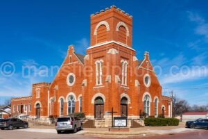 First United Methodist Church In Haskell, Texas A4-30601 - Mansfield Photography