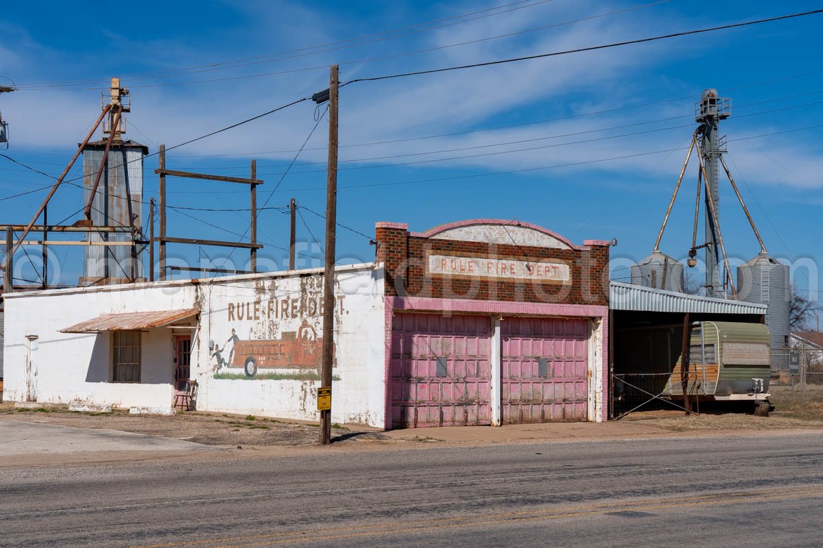 Fire Station in Rule, Texas A4-30618