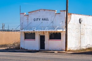 Old City Hall In Rule, Texas A4-30620 - Mansfield Photography