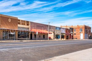 Street View In Crowell, Texas A4-30667 - Mansfield Photography