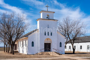 Church In Crowell, Texas A4-30676 - Mansfield Photography
