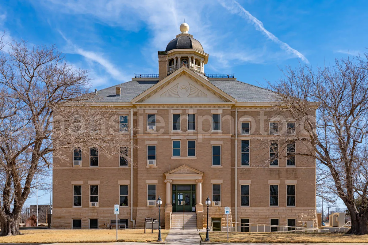 Quanah, Texas, Hardeman County Courthouse A4-30683