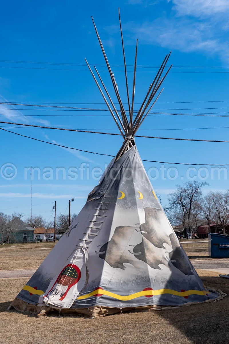 Teepee in Quanah, Texas A4-30708