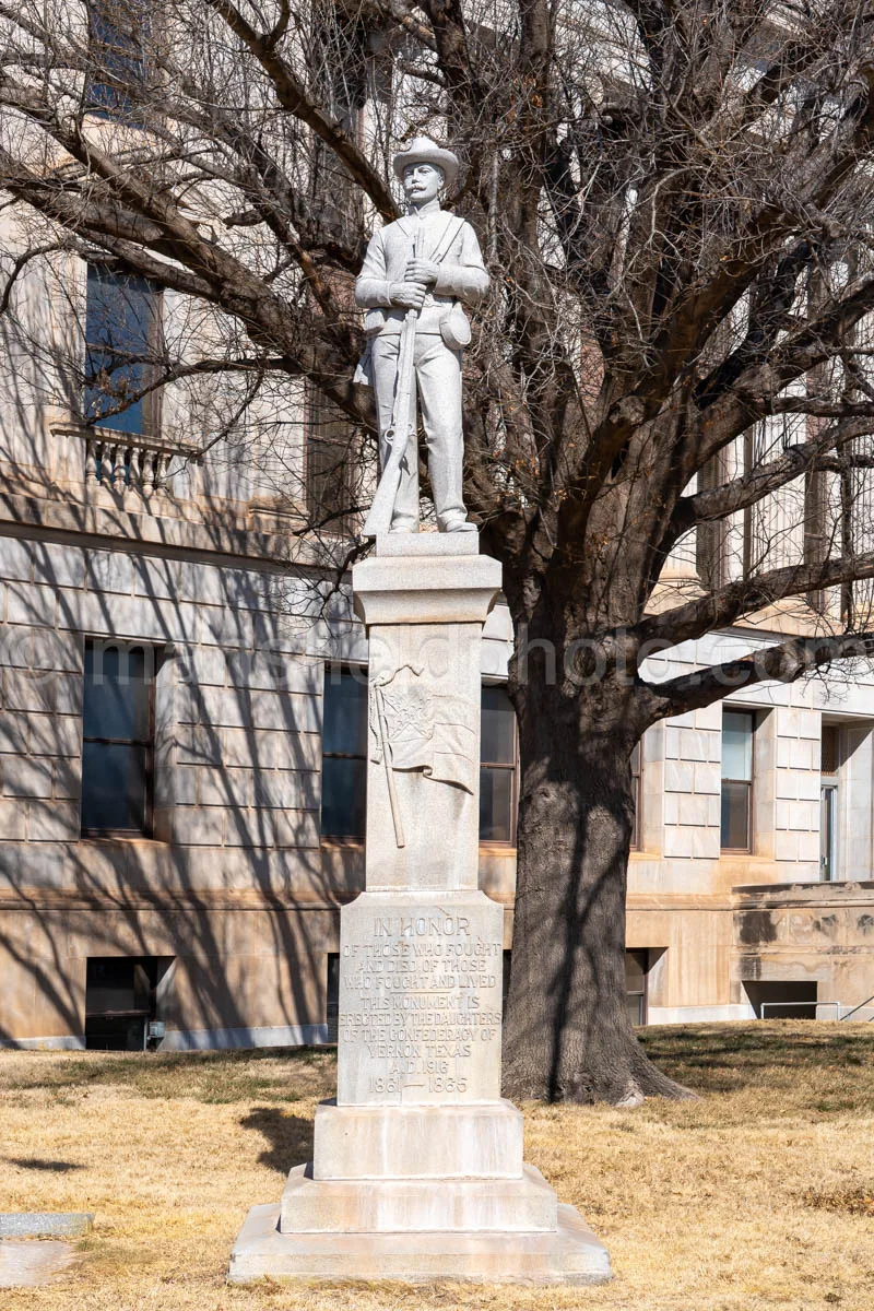 Vernon, Texas, Wilbarger County Courthouse A4-30739