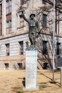 Vernon, Texas, Wilbarger County Courthouse A4-30740 - Mansfield Photography