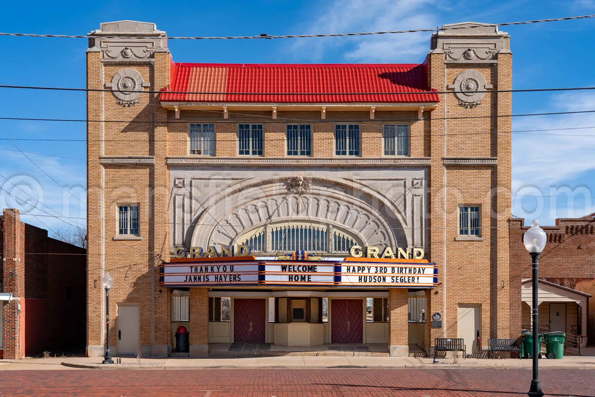 Grand Theatre in Electra, Texas A4-30775