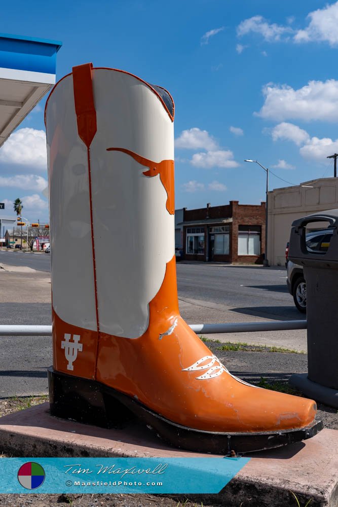 UT Austin Boot in Mercedes, Texas