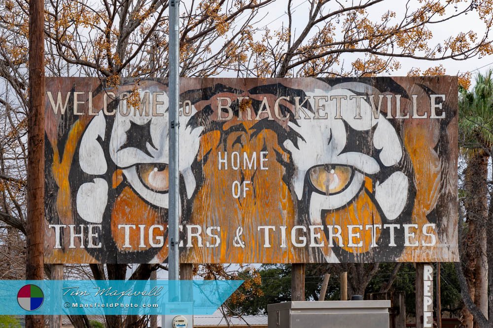 Sign in Brackettville, Texas