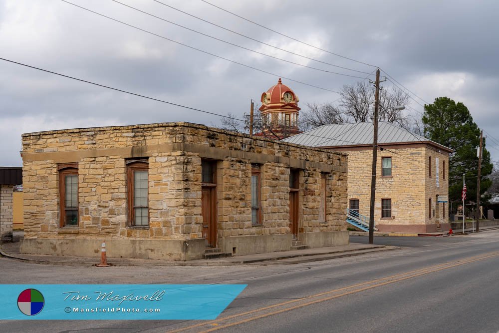 Old Jail and Courthouse in Brackettville, Texas