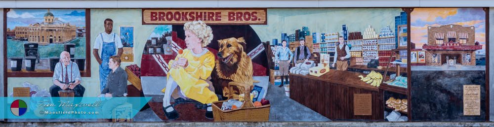 Brookshire Bros Mural in Lufkin, Texas