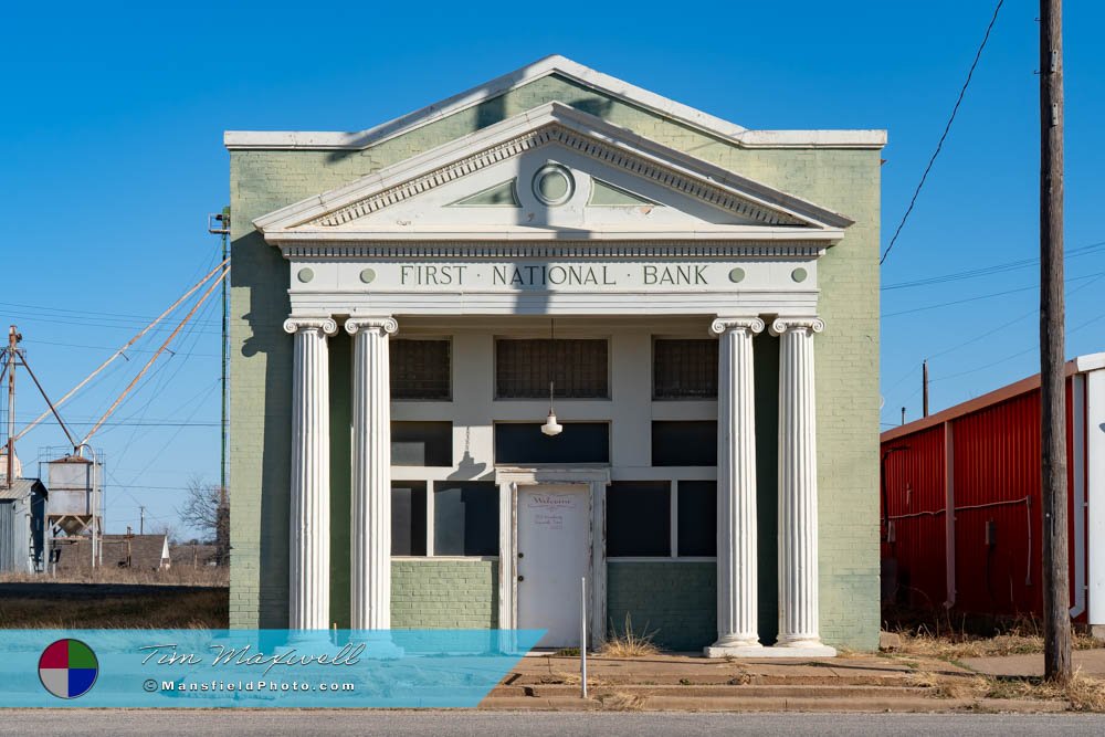 First National Bank in Newcastle, Texas