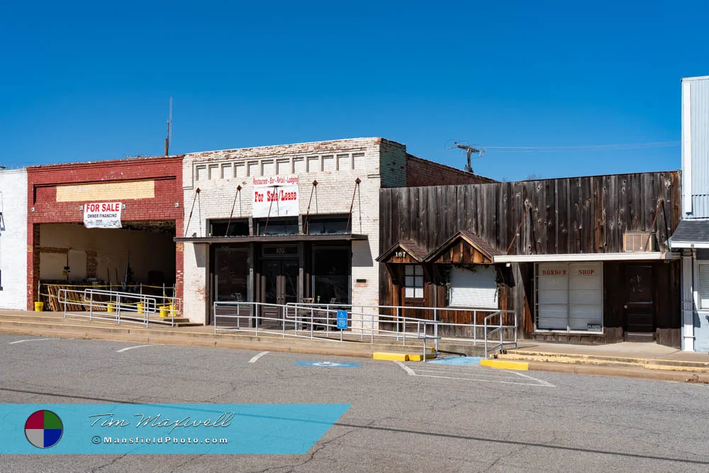 Downtown Buildings In Frankston, Texas