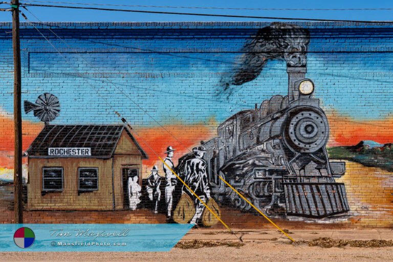 Mural in Rochester, Texas