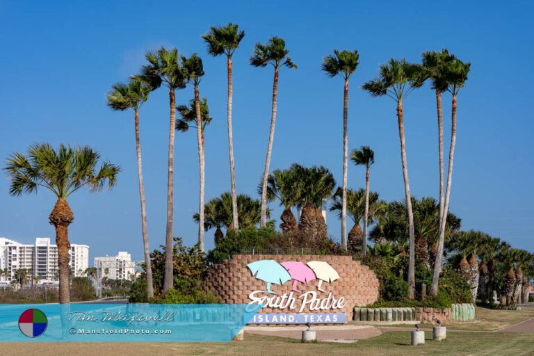 Sign at South Padre Island, Texas