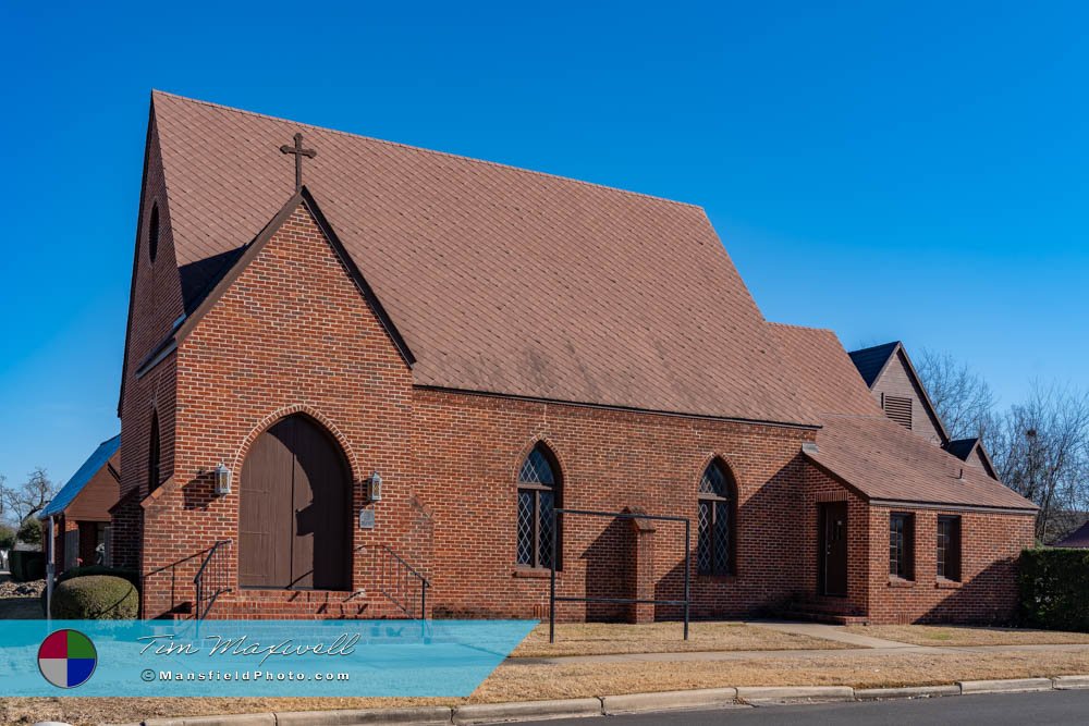 St Cyprian's Episcopal Church in Lufkin, Texas