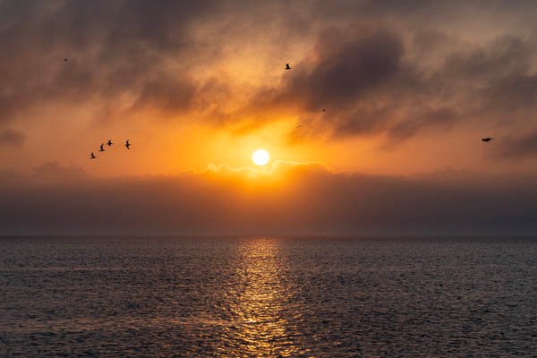 Sunset in South Padre Island, Texas