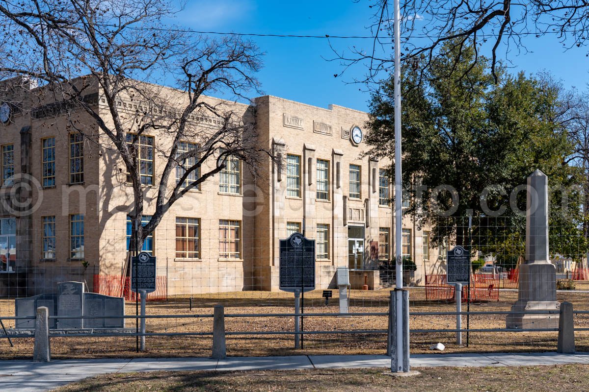 Junction, Texas, Kimble County Courthouse A4-30937